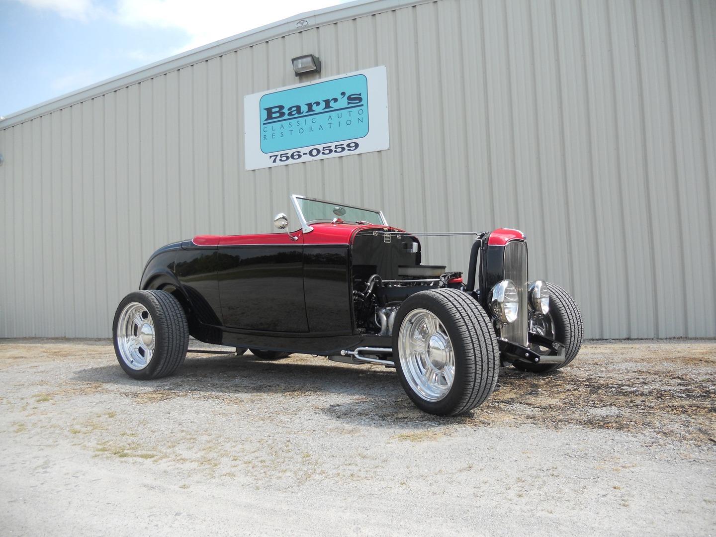 Classic car restored by Barr's