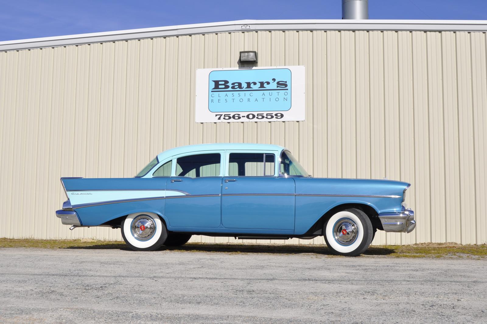 Classic car restored by Barr's