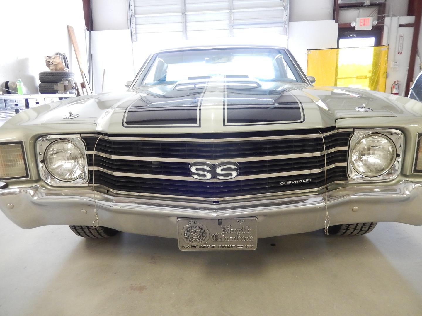 1972 Chevrolet SS 454 LS5 when it arrived