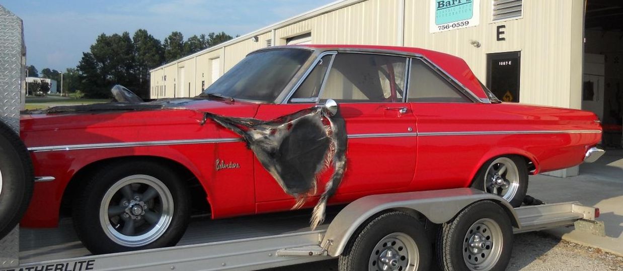 1964 Plymouth Belvedere when it arrived