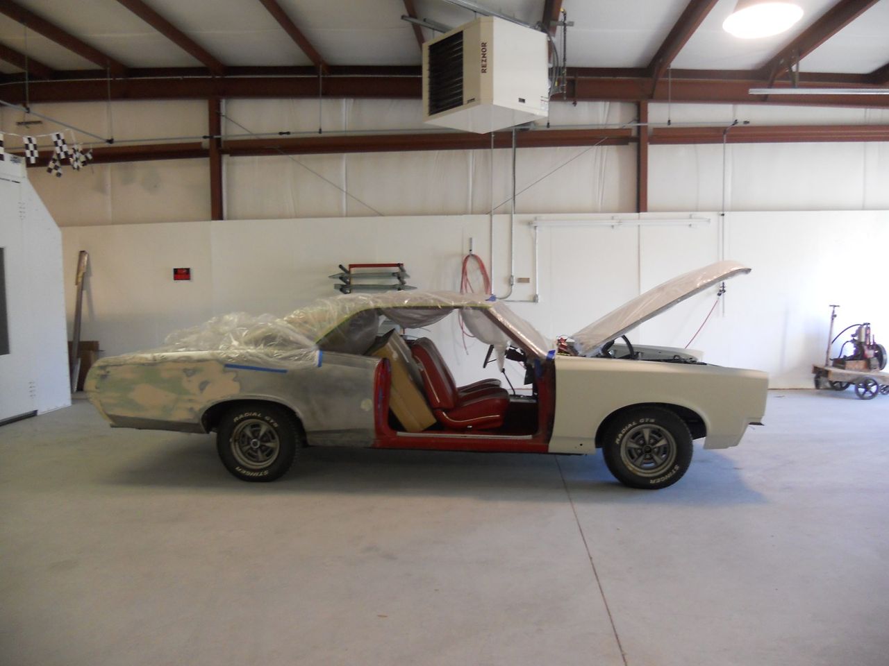 1967 Pontiac GTO when it arrived