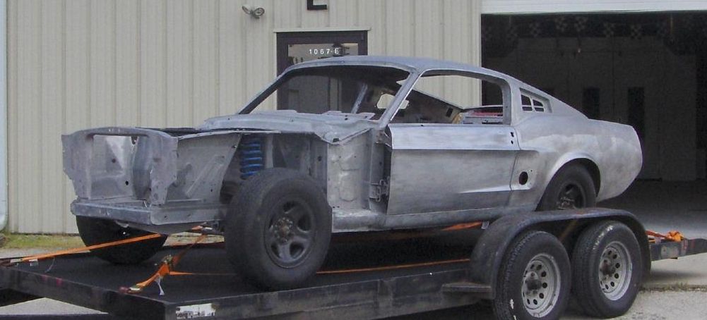 1968 Ford Mustang when it arrived