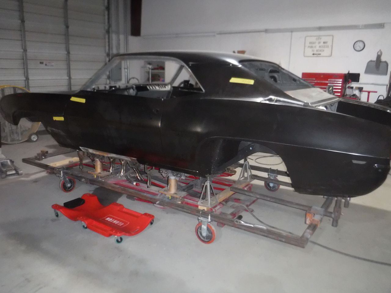 1969 Chevrolet Camaro RS Restomod when it arrived