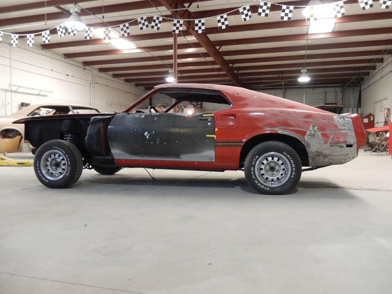 1969 Ford Mustang Mach 1 when it arrived