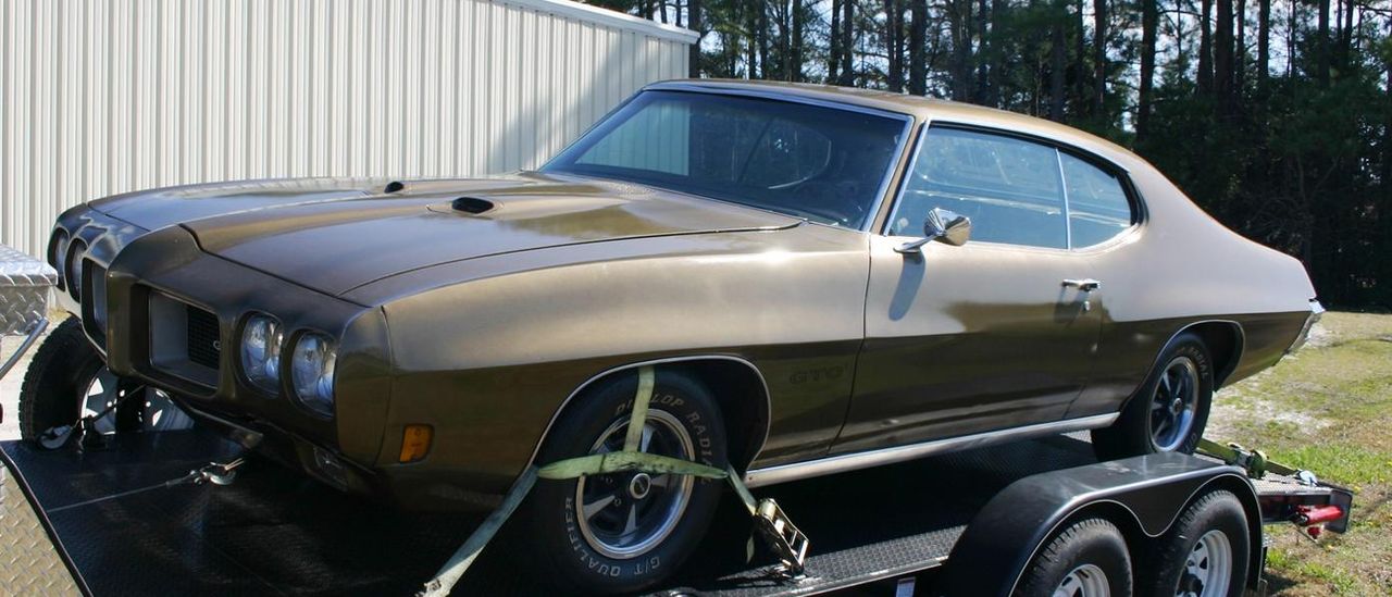 1970 Pontiac GTO when it arrived