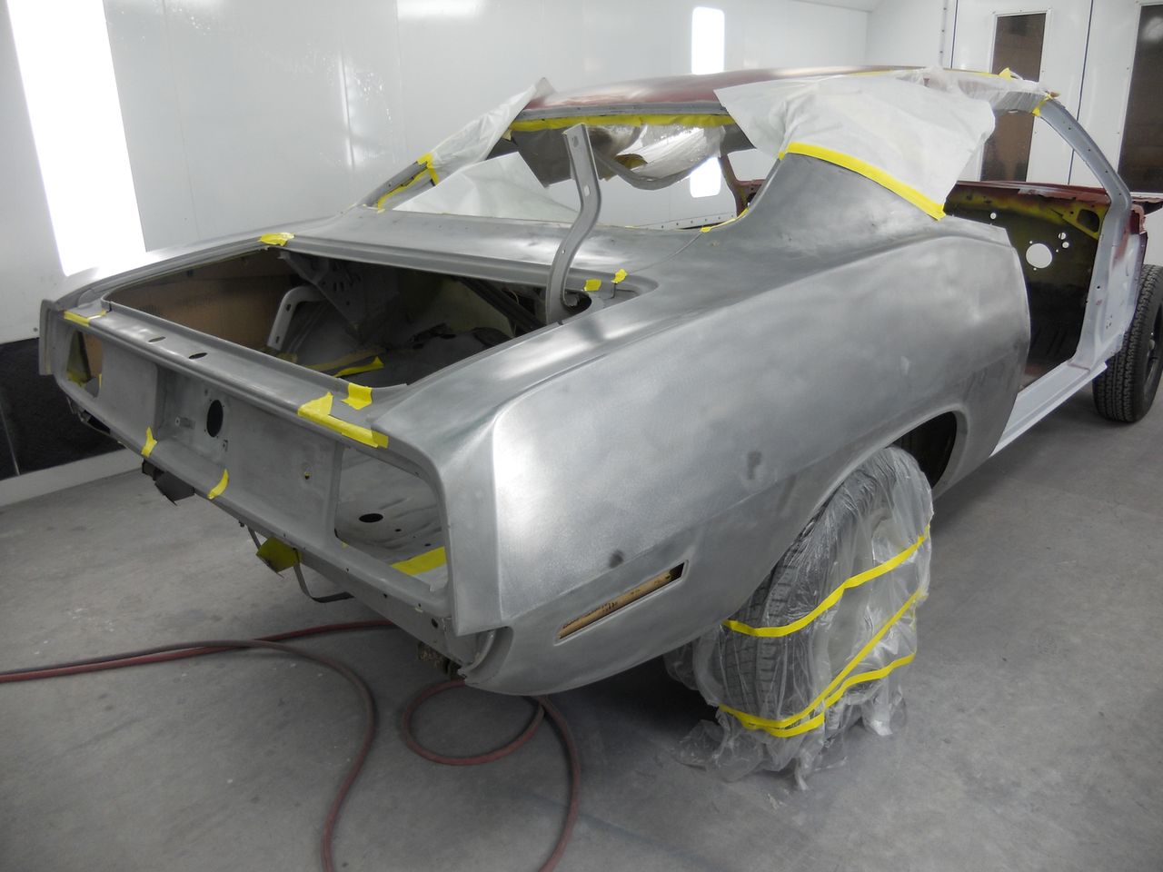 1971 Plymouth 'Cuda when it arrived