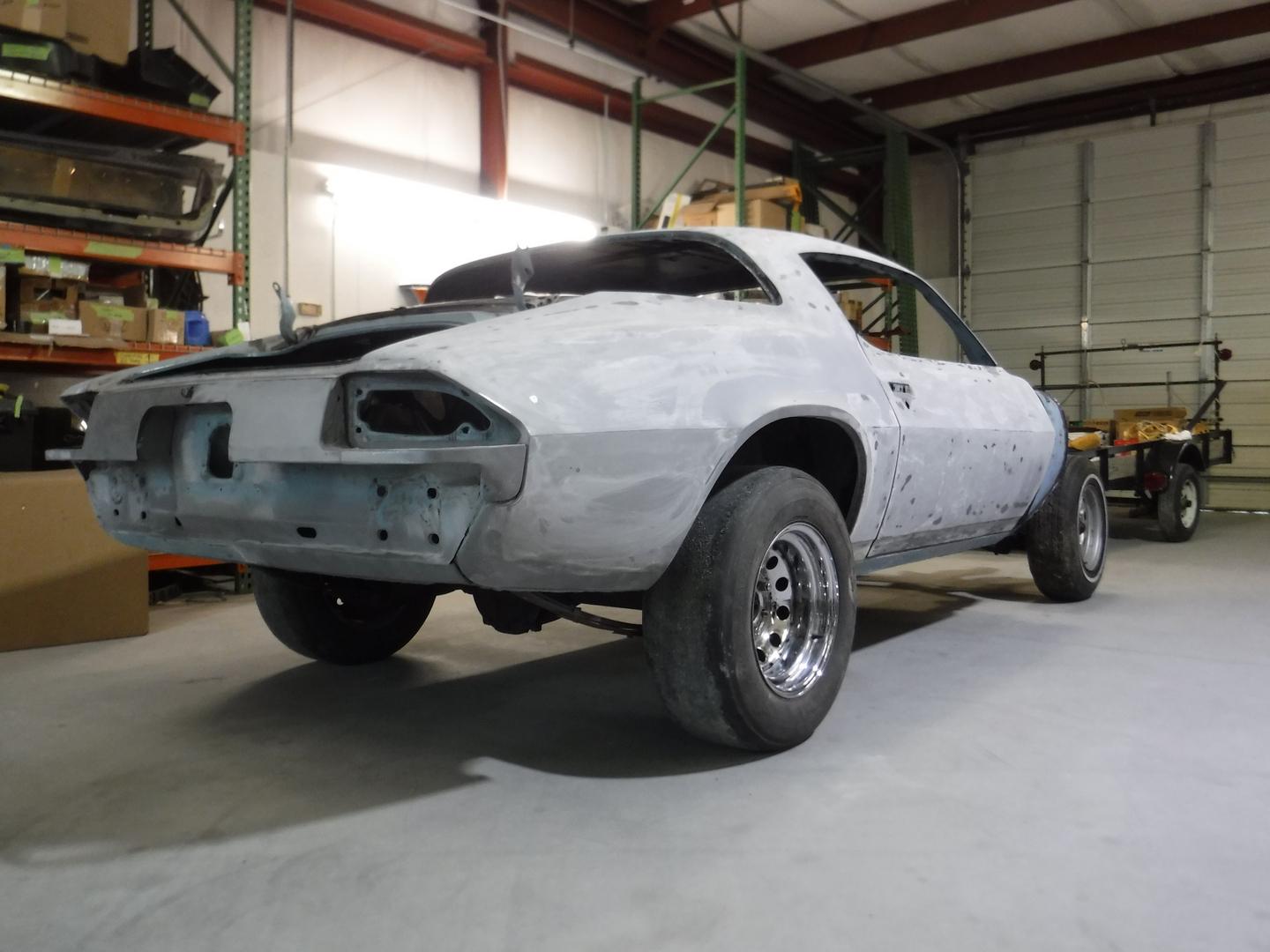 1975 Chevrolet Camaro when it arrived