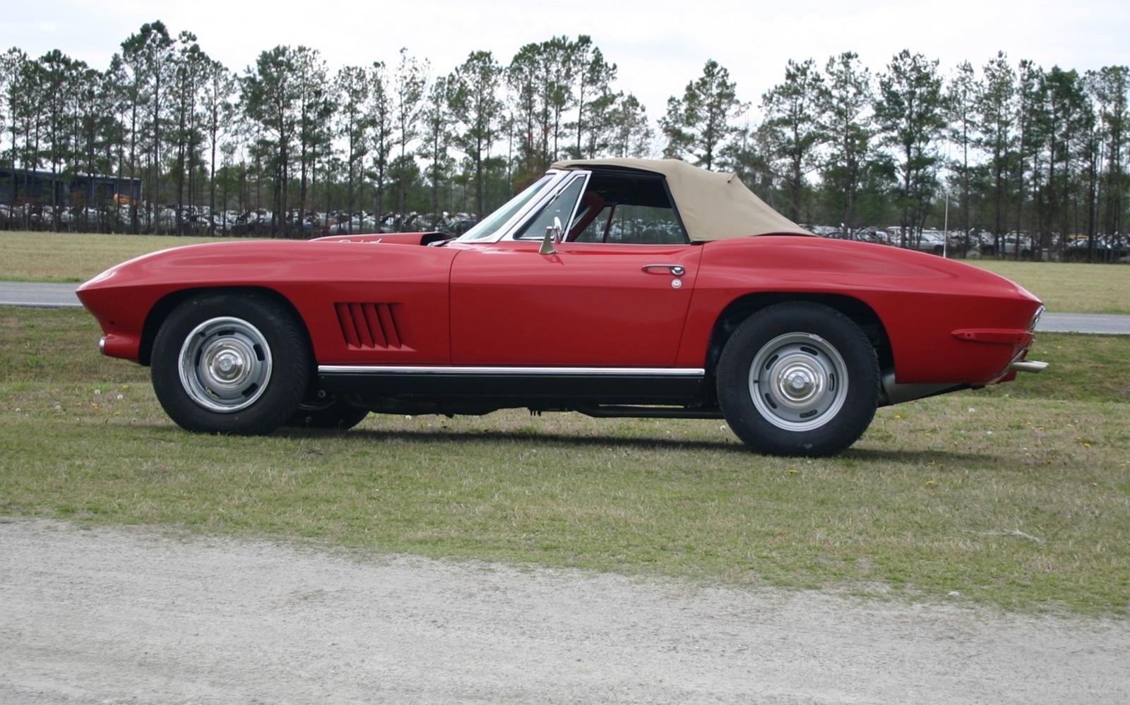 1967 Chevrolet Corvette when it arrived