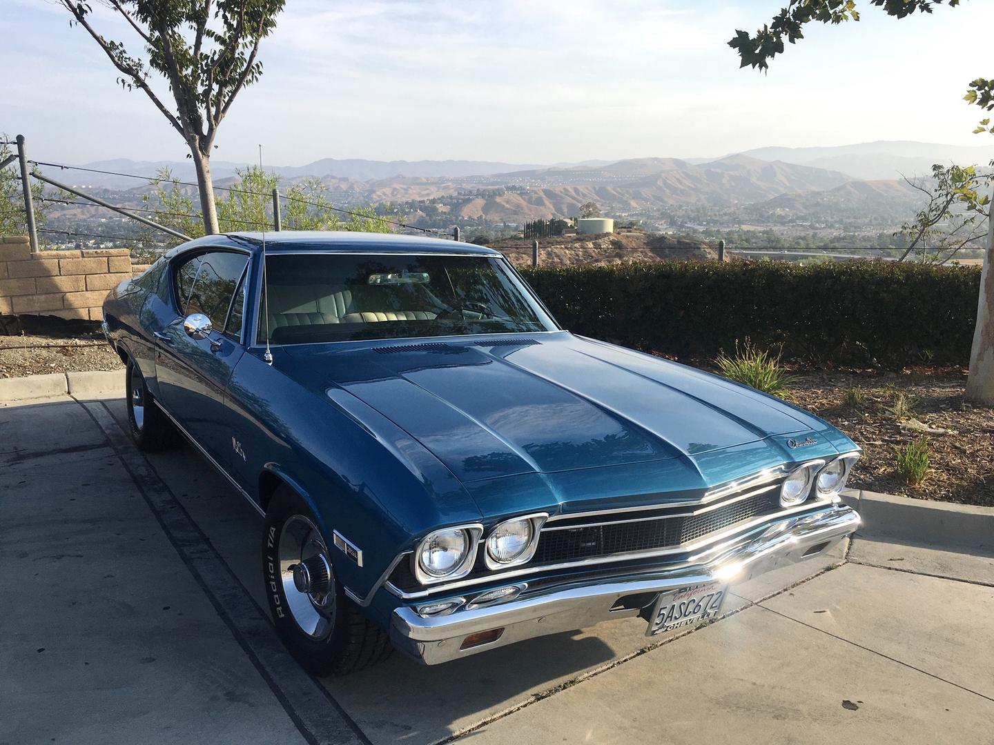 Classic car restored by Barr's